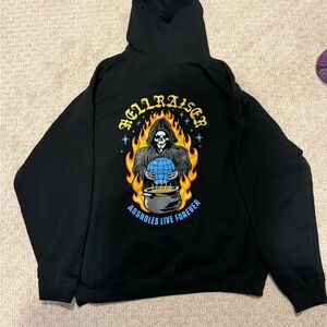 ALF Hellraiser Black Graphic Hoodie